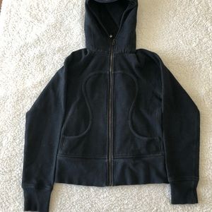 2 Black Lululemon Zip Up Sweater
